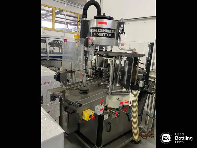 Photo #5 of Used Krones Filling Line for Flat Drinks in Glass 1997