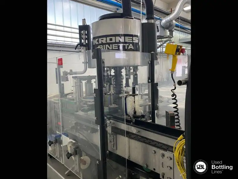 Photo #6 of Used Krones Filling Line for Flat Drinks in Glass 1997