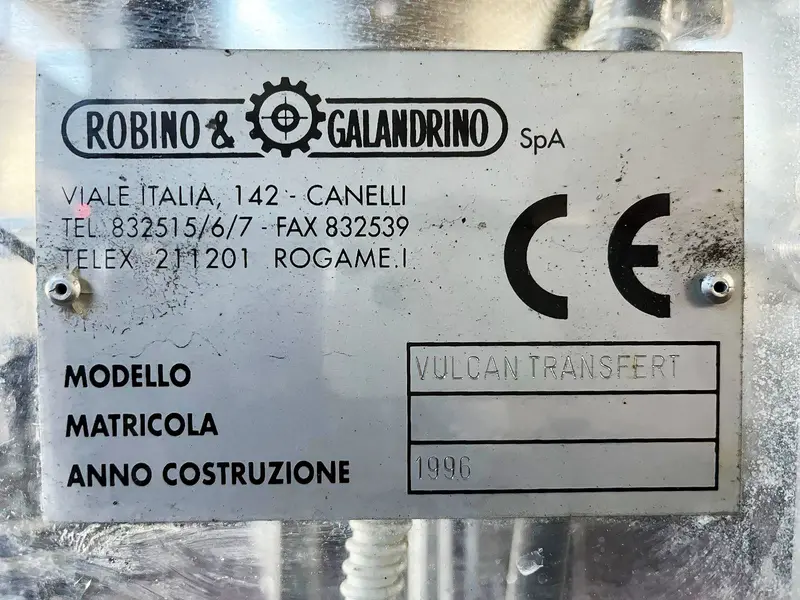 Photo #5 of Used Capsuling Machine Robino and Galandrino 1996