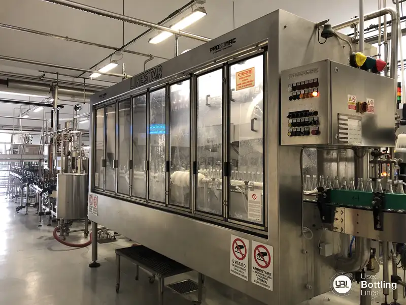 Photo #1 of Used Bottle Washer Procomac Linestar 1994