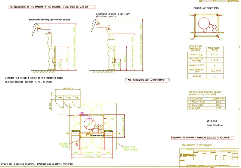 Photo #12 of Kosme Used Complete Bottling Line for Juice and Milk 2006