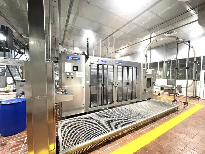 Photo #1 of Sidel Used Complete Filling Line for Cans 2006