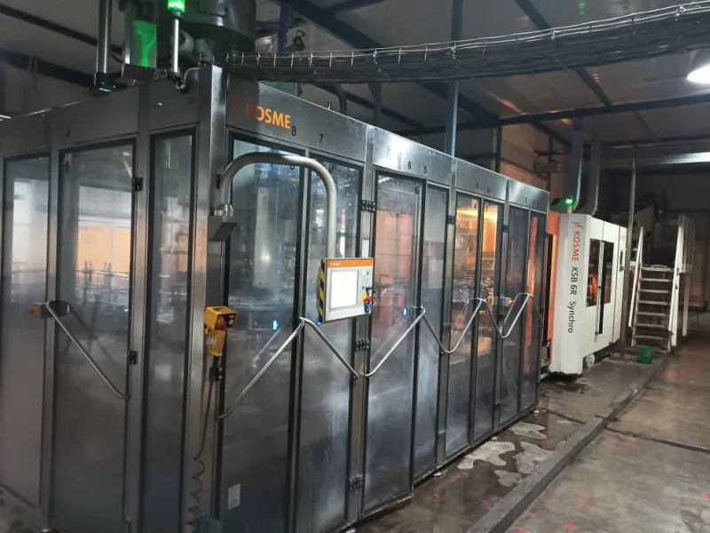 Photo #1 of Kosme Used Linear PET Water Bottling Line 2016