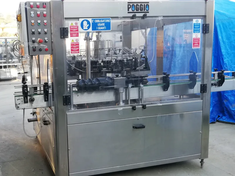 Photo #1 of Used Poggio Rinsing Machine 20 pliers 4500 bph