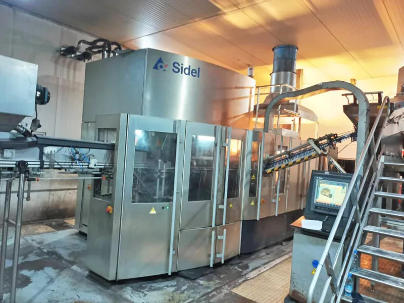 Photo #1 of Used Sidel Complete Bottling line PET Water CSD 12000 bph