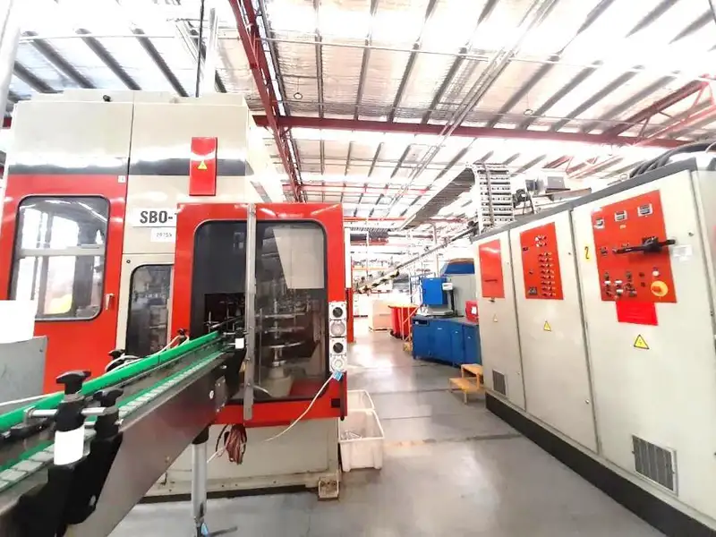 Photo #2 of Used Complete Bottling Line for PET and Glass 2007