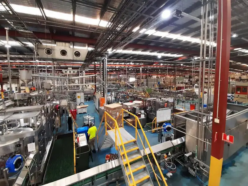 Photo #5 of Used Complete Bottling Line for PET and Glass 2007