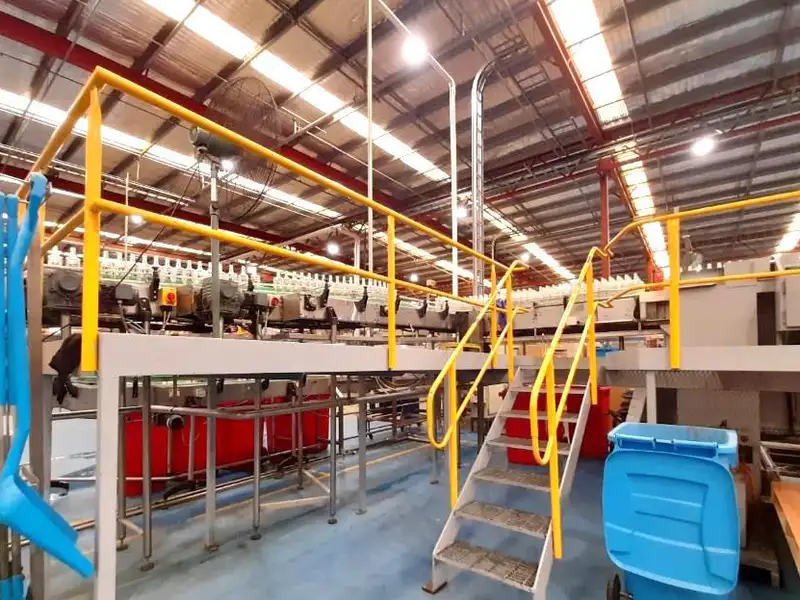 Photo #7 of Used Complete Bottling Line for PET and Glass 2007