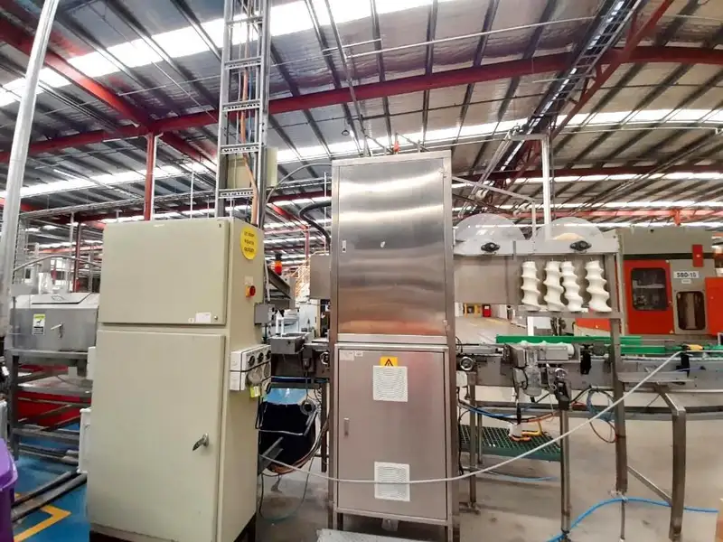 Photo #9 of Used Complete Bottling Line for PET and Glass 2007