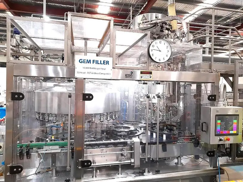 Photo #11 of Used Complete Bottling Line for PET and Glass 2007