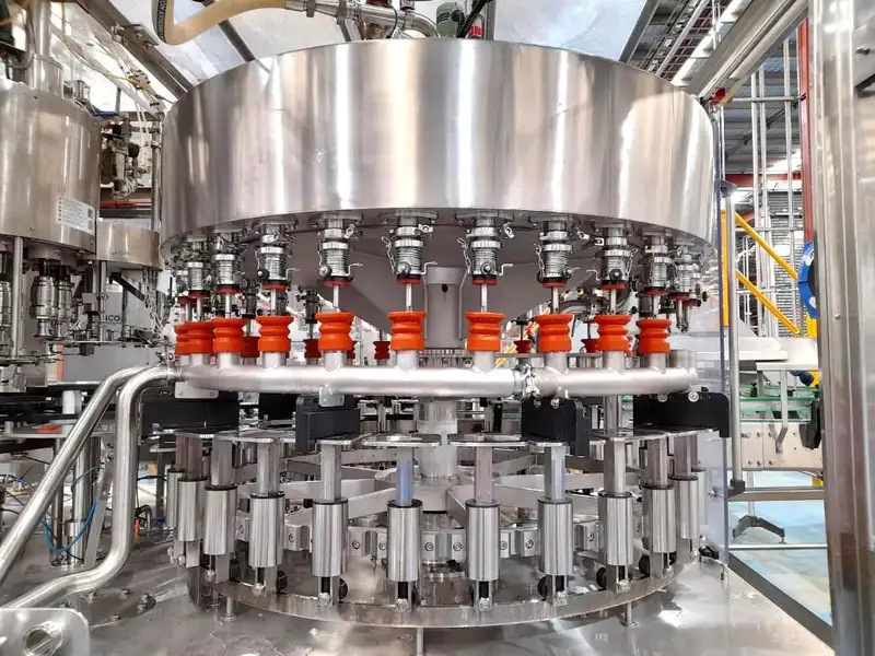 Photo #12 of Used Complete Bottling Line for PET and Glass 2007