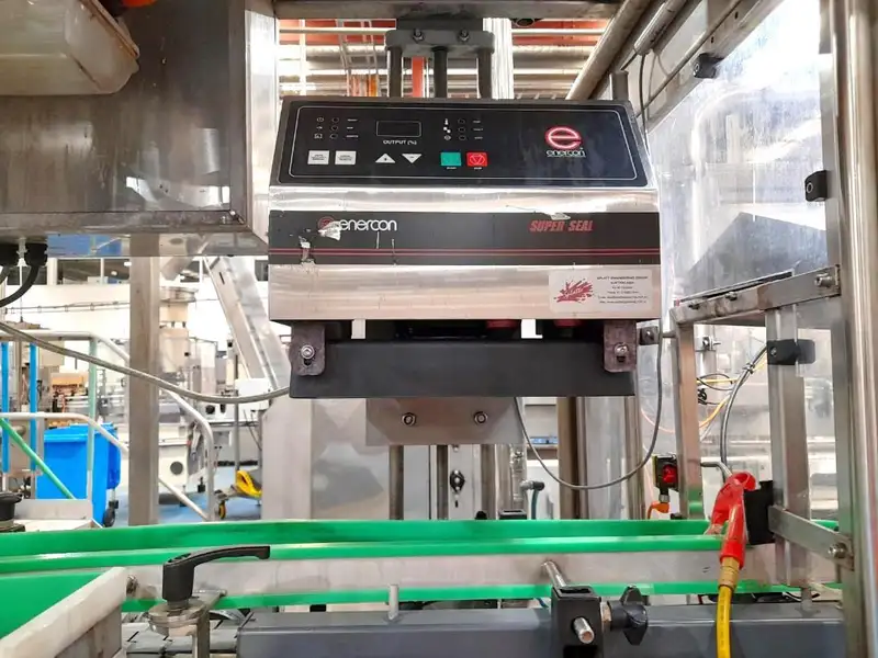 Photo #18 of Used Complete Bottling Line for PET and Glass 2007