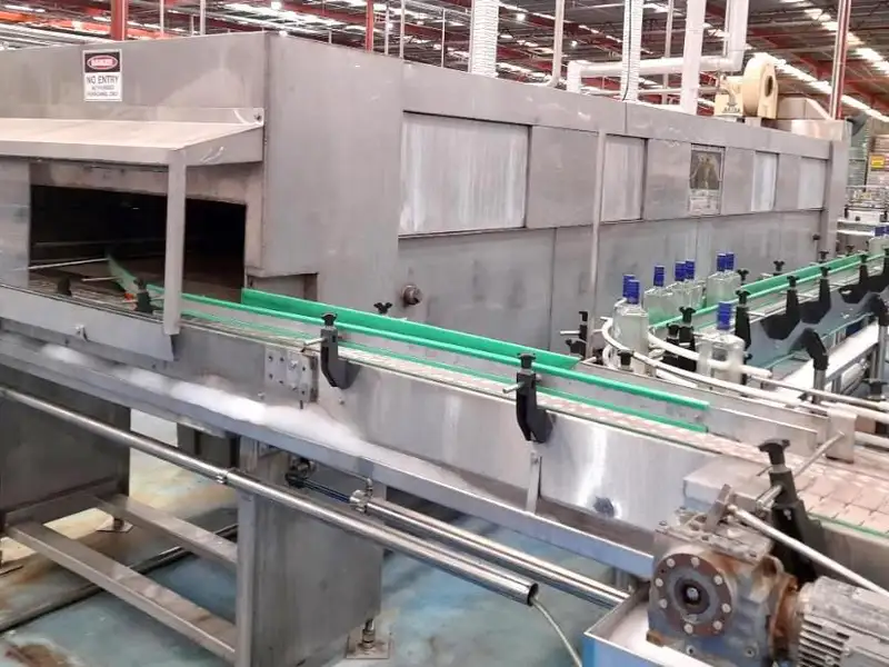 Photo #25 of Used Complete Bottling Line for PET and Glass 2007