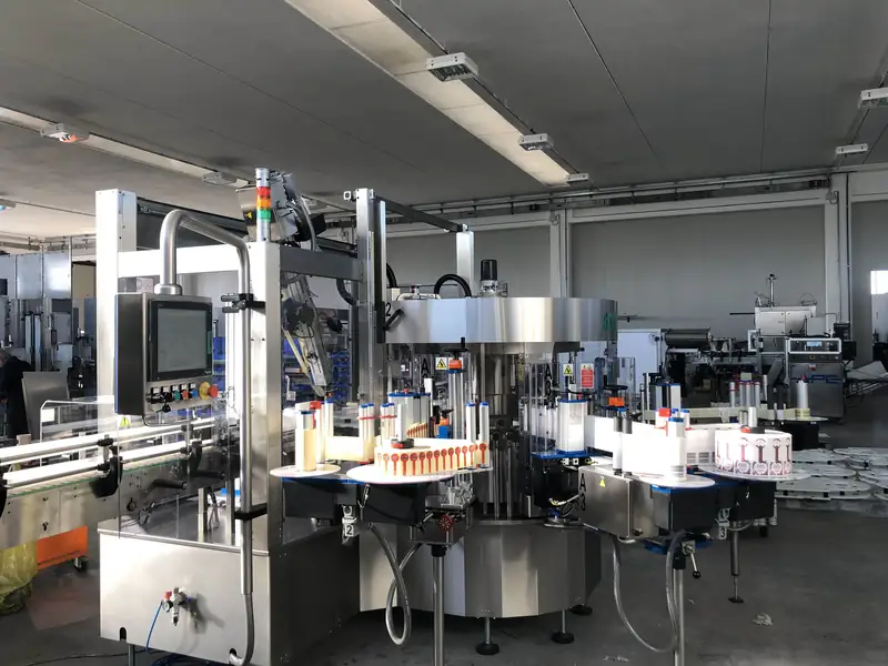 Photo #1 of Modular labeling machine 14 heads cold glue – adhesive 8000 bph