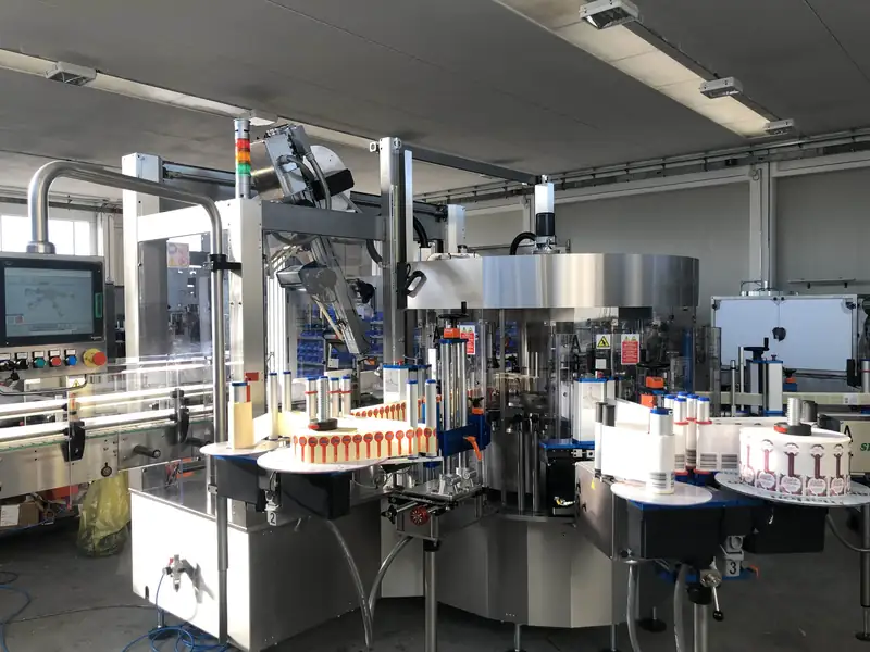 Photo #2 of Modular labeling machine 14 heads cold glue – adhesive 8000 bph