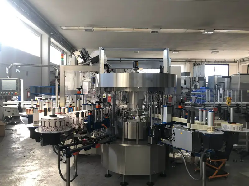 Photo #3 of Modular labeling machine 14 heads cold glue – adhesive 8000 bph