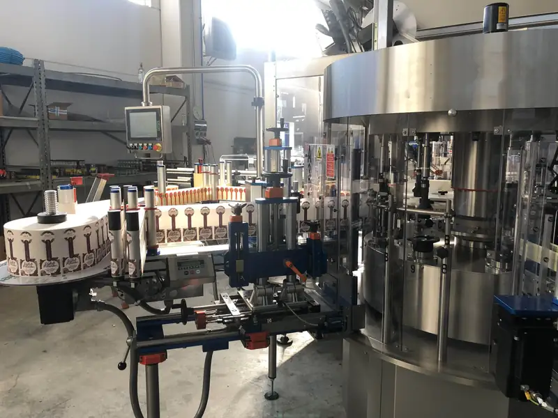 Photo #8 of Modular labeling machine 14 heads cold glue – adhesive 8000 bph