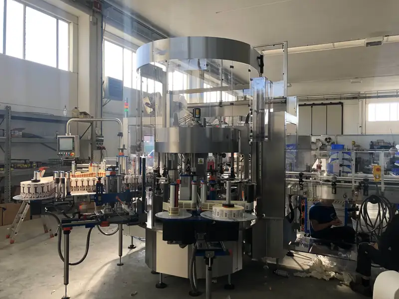 Photo #21 of Modular labeling machine 14 heads cold glue – adhesive 8000 bph