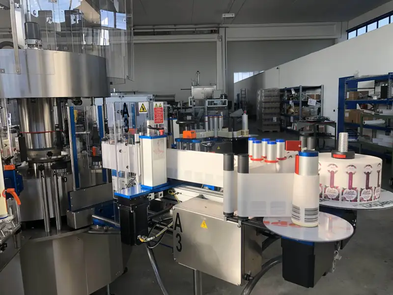 Photo #23 of Modular labeling machine 14 heads cold glue – adhesive 8000 bph