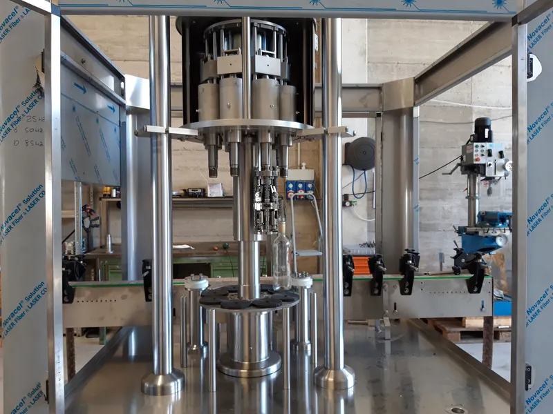 Photo #10 of New automatic screw capping machine 8 heads for 12000 BPH