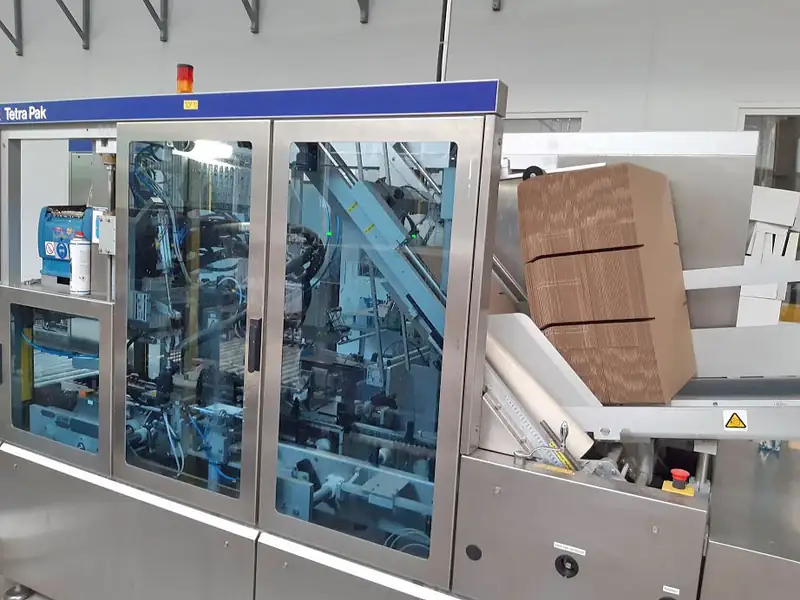 Photo #1 of Used Tetra Pak Case Packer TCP 70 44.000 bph year 2007