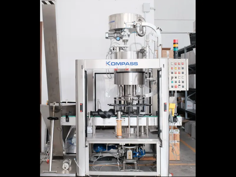 Photo #1 of Used capping machine Kompass – pressure cap 6000 bph