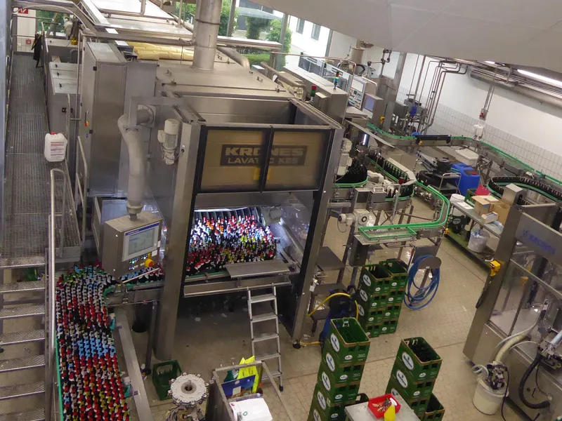 Photo #1 of Used bottle washing machine Krones – up to 16000 bph