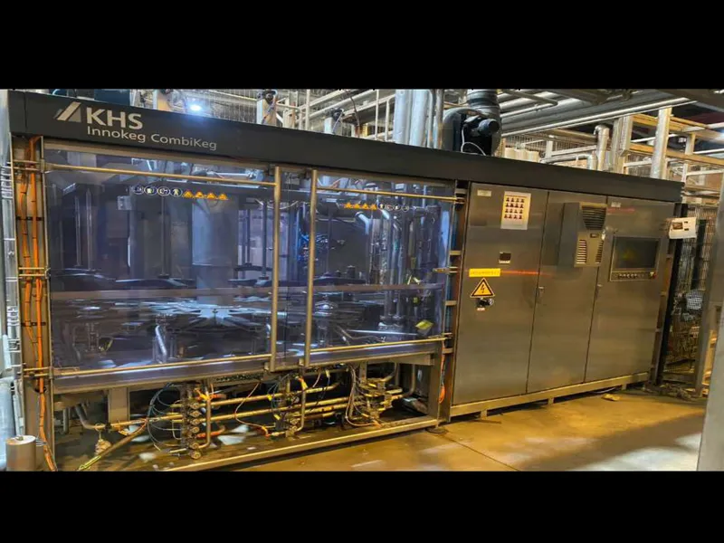 Photo #1 of Used complete KHS filling line for Keg 2400 L/h