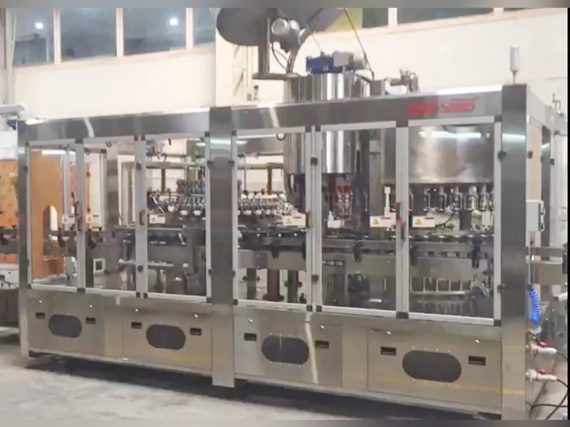 Photo #6 of Complete mixed new-used PET bottling line for CSD 25000 bph