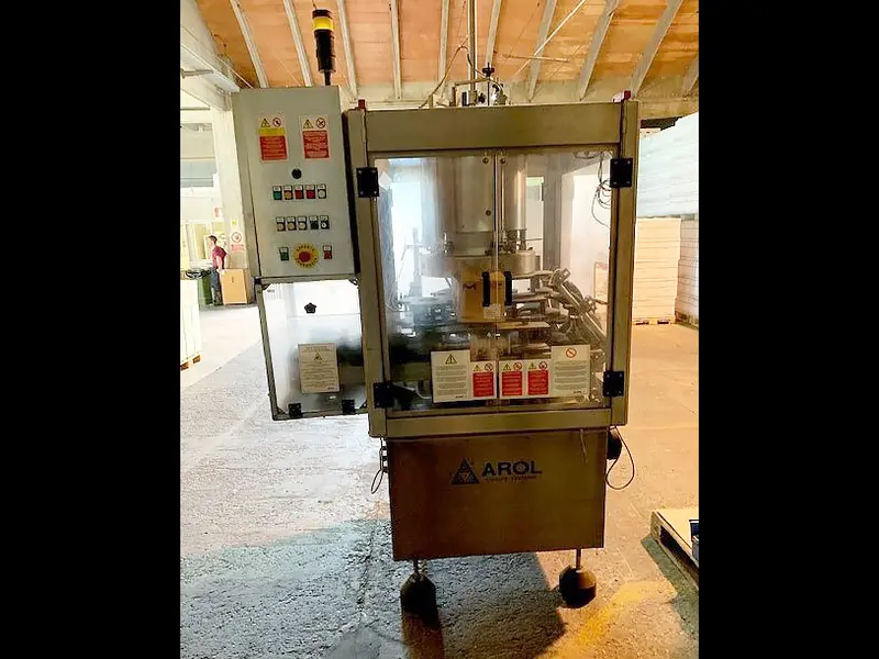 Photo #1 of Used Capping Machine  AROL Mushroom – Straight cork