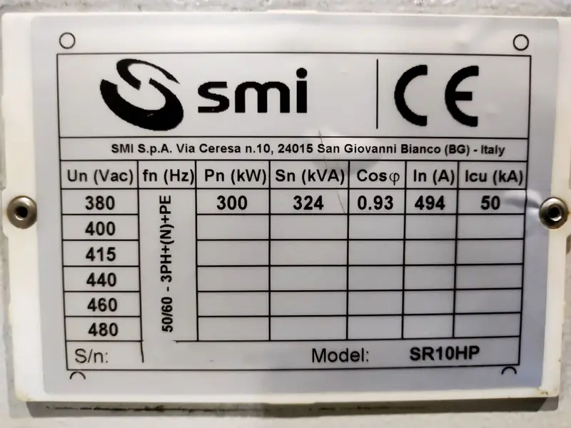Photo #6 of Used Blow Molding Machine SMI SR10HP year 2015