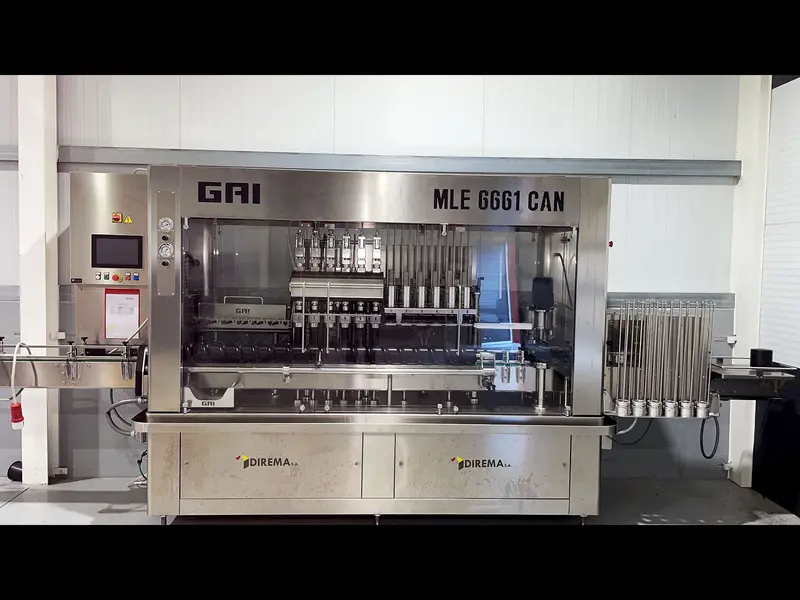 Photo #1 of Used Filling Monoblock GAI for cans year 2020
