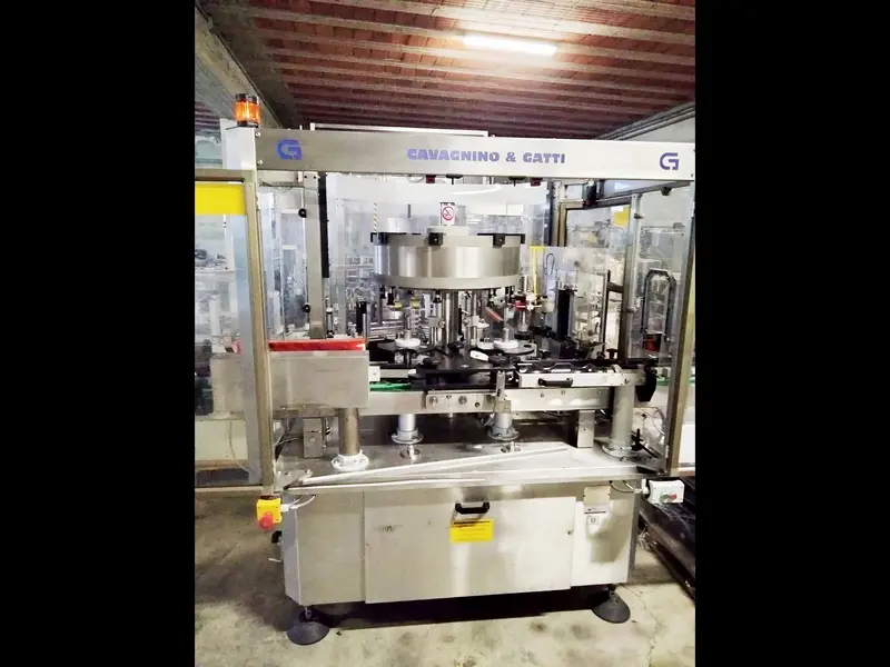 Photo #1 of Used labelling machine Cavagnino & Gatti year 2012