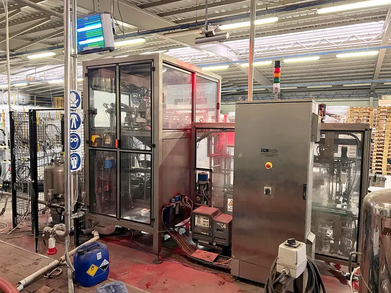Photo #2 of Used filling line Sacmi for bag in box up to 650 bag/h