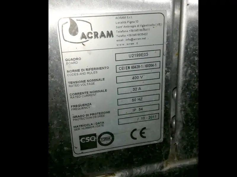 Photo #8 of Used filter Ackey SEA 6 up to 12000 lt/h