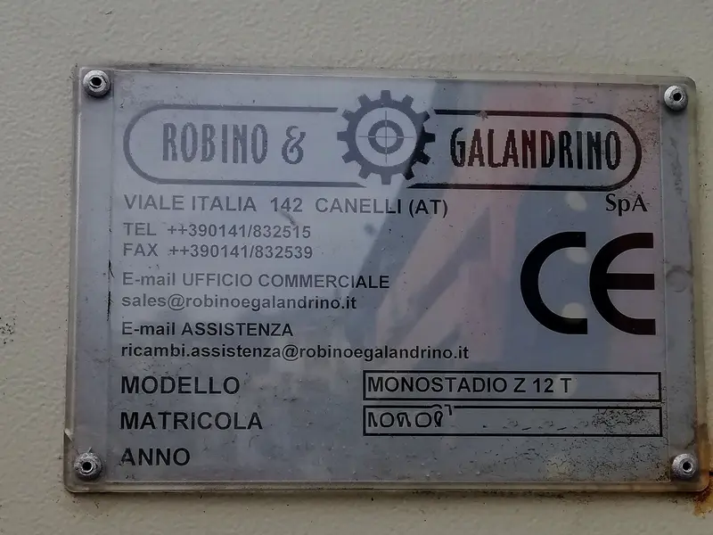 Photo #12 of Used Capsuling Machine Robino and Galandrino up to 15000 bph