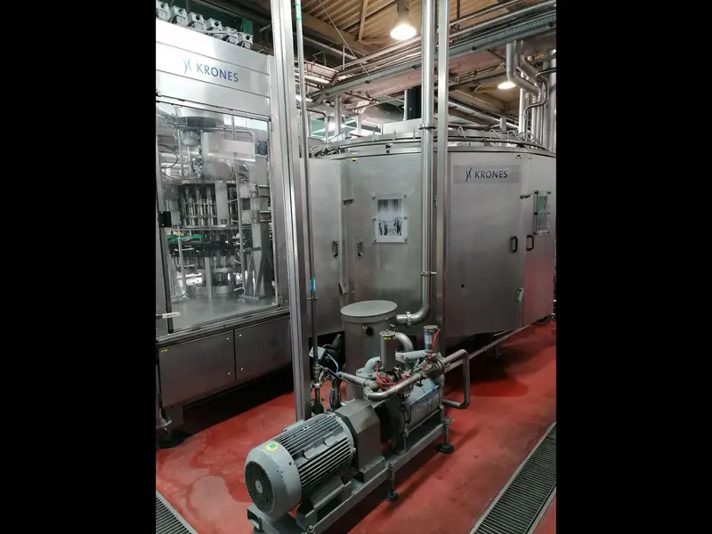 Photo #10 of Used bottling line KRONES for glass bottles up to 20000 bph