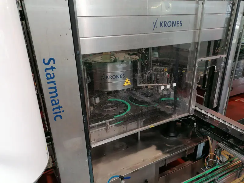 Photo #19 of Used bottling line KRONES for glass bottles up to 20000 bph