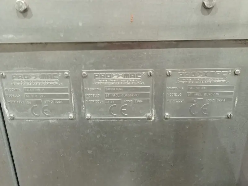 Photo #13 of Used filling line for sparkling wine PROCOMAC up to 6000 bph