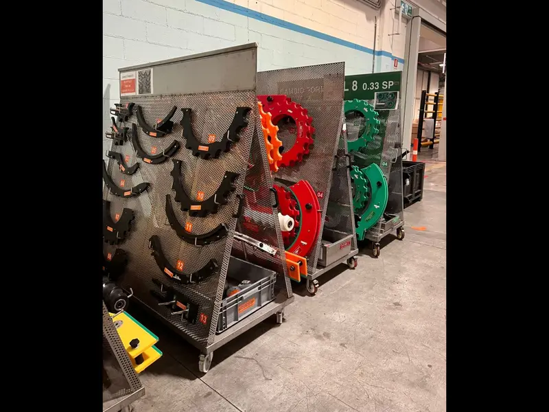 Photo #10 of Used labeling machine SIDEL ROLLQUATTRO F45 up to 20000 bph