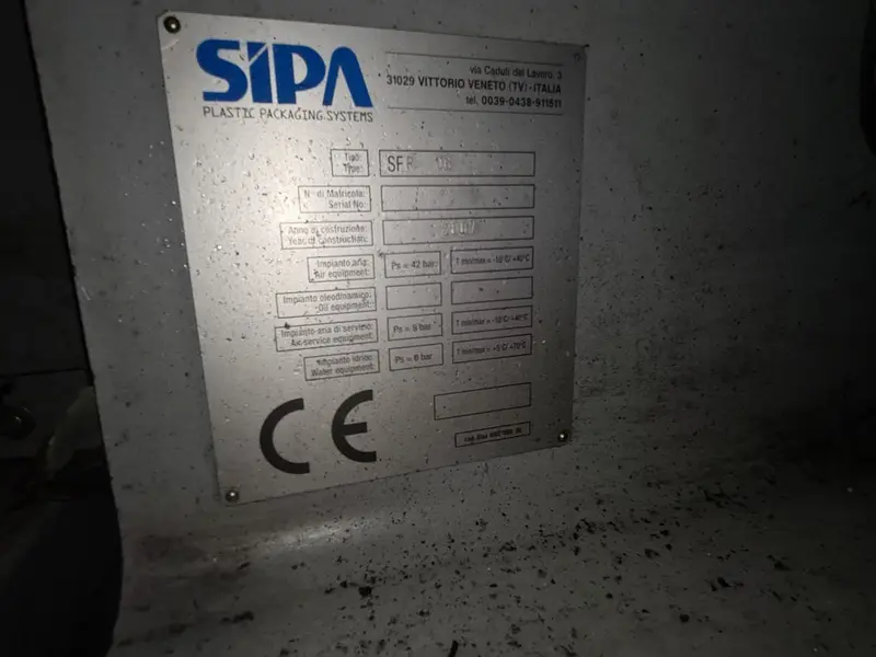Photo #52 of Used Blow Molding Machine Sipa SFR 16