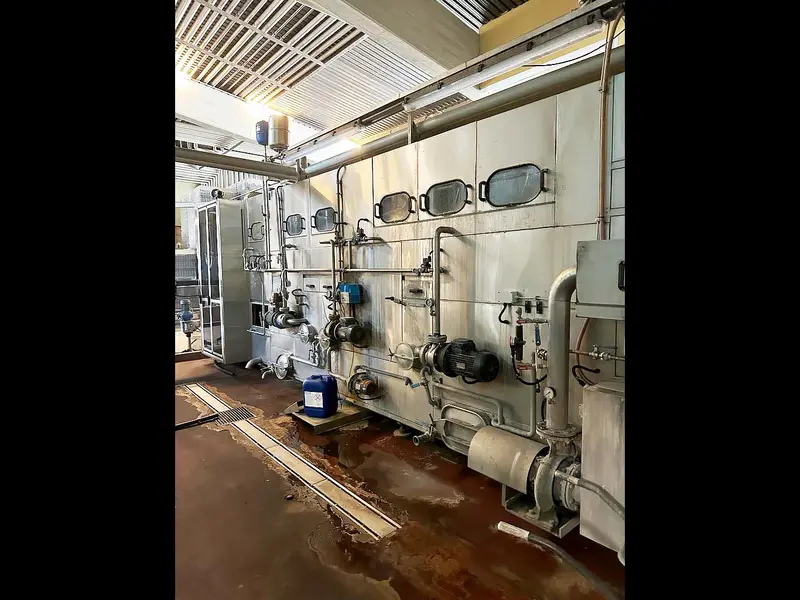 Photo #1 of Used Bottle Washer Bodini 10 rows up to 4500 bph