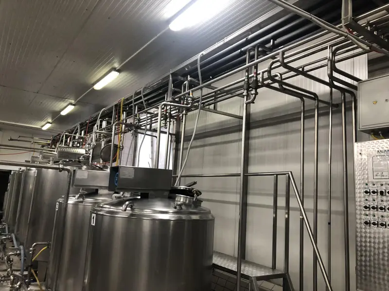 Photo #4 of Used processing and filling line for dairy products up to 20000 l/day