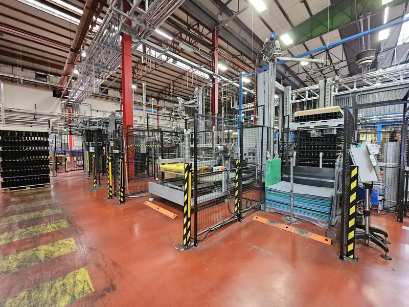 Photo #1 of Used Full Automatic Bottle Depalletizer Bortolin Kemo 16000 bph year 2014