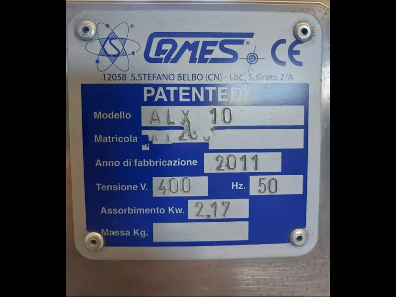 Photo #24 of Used Capping Machine BERTOLASO Delta 812R cap orienter CAMES and hood ALTIFILTER