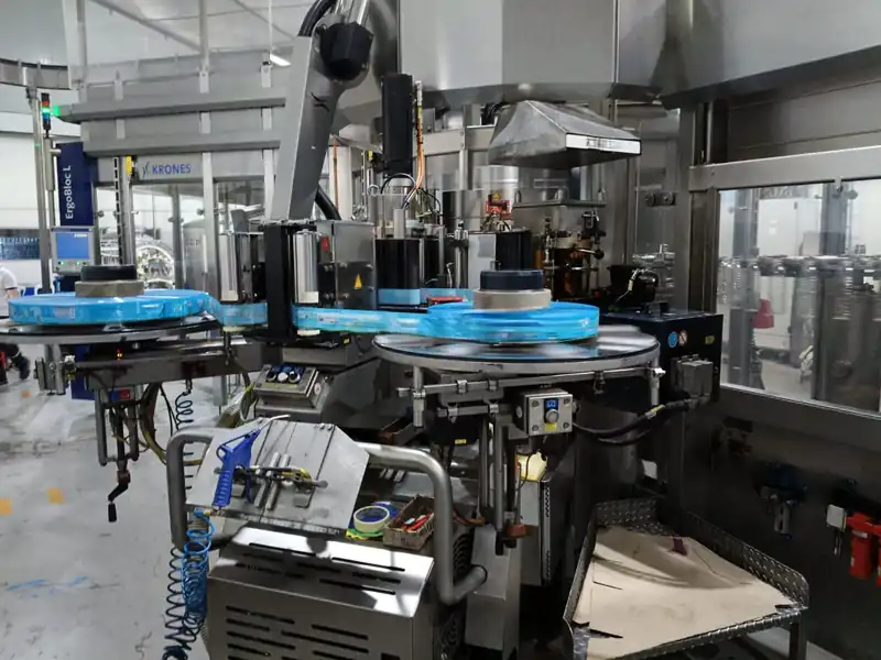 Photo #8 of Used Complete Bottling Line KRONES ERGOBLOC L 31500 bph for Still Water – PET year 2013