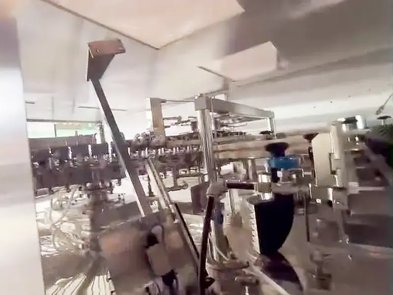 Photo #2 of Used Rinsing Machine MITSUBISHI for aluminum bottles up to 39000 bph