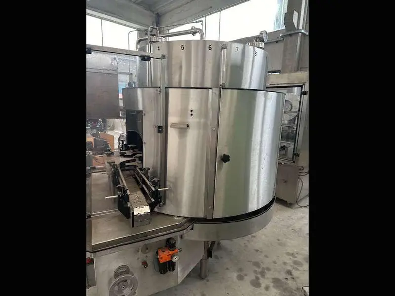 Photo #9 of Used Filling Machine Vir Mauri 20 up tp 3500 bph