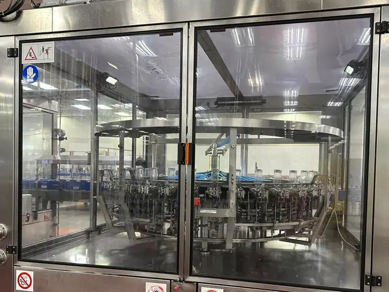 Photo #6 of Complete Bottling Line for 187 ml glass Bottles 15000 bph 187 ml