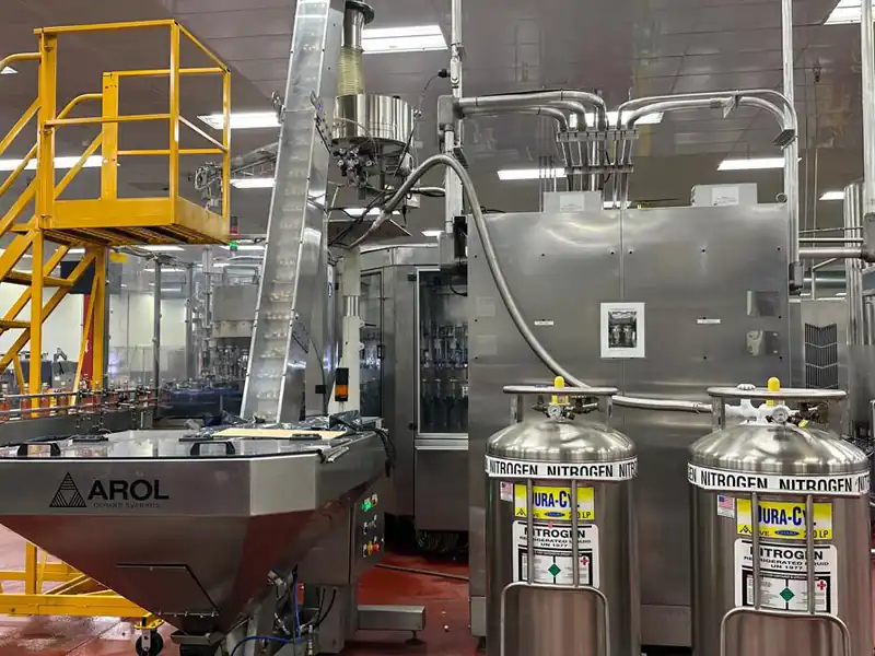 Photo #8 of Complete Bottling Line for 187 ml glass Bottles 15000 bph 187 ml